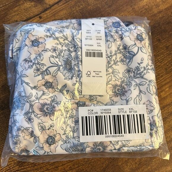 J Crew high rise mixed magnolia floral bikini bottoms size XXL new - Picture 3 of 5